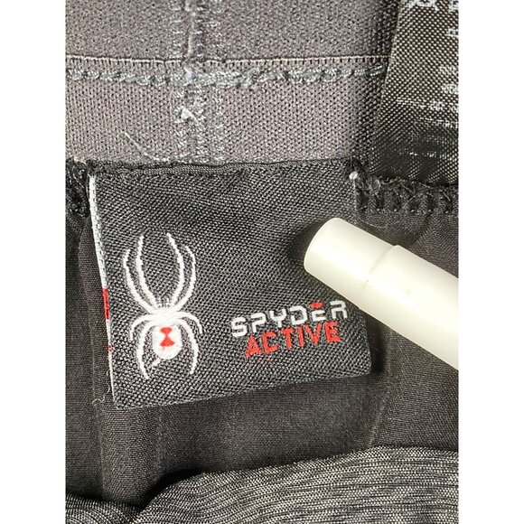 Spyder Boys XL Active ProWB Stretch Shorts Elastic Waistband Black - Picture 4 of 11